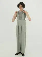 デザイン性のあるシンプルなサロペット【松本恵奈スタイル】