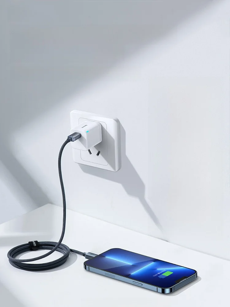 データケ  ーブル iPhoneユーザー 車内使用 Type-CからLighting 2メートル 急速充電
