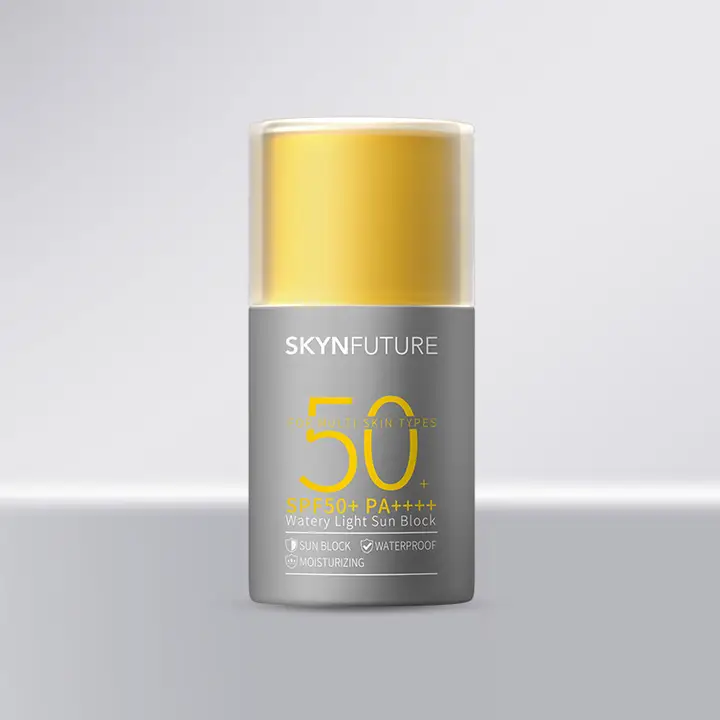 軽やかで透け感のある防水日焼け止めクリーム【SPF50＋・抗汗・紫外線対策】
