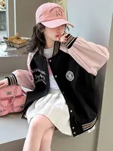 子供用秋用アウター【カジュアルなデザイン・野球ジャケットスタイル・中大童向け】