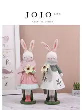 うさぎ 置物 レジン製 インテリア 製菓デコ ベルサ 「JOJO'S L. PD.Bertha.」