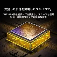 DP-HDMI変換ケーブル【高画質・ノートパソコン用・テレビ接続】