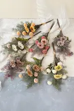 タンポポ 小さなデイジー ブーケ フェイクフラワー テーブル装飾 花束