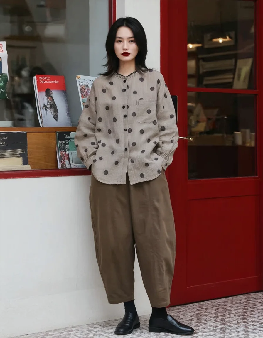 大人可愛い服 40代コーデ 完全ガイド｜シンプルニットトップの着こなし術
