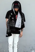 THE V BRAND デザイン 腰果花柄 スポーツタオル【コットン・アクティブプリント】