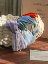 独自のデザインのタイダイヘアバンド【高級感・お出かけ・スタイリングに最適】