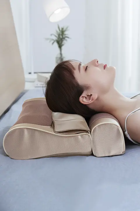 佳奥 ネックピロー【マッサージ機能・温熱効果・快適な睡眠サポート】