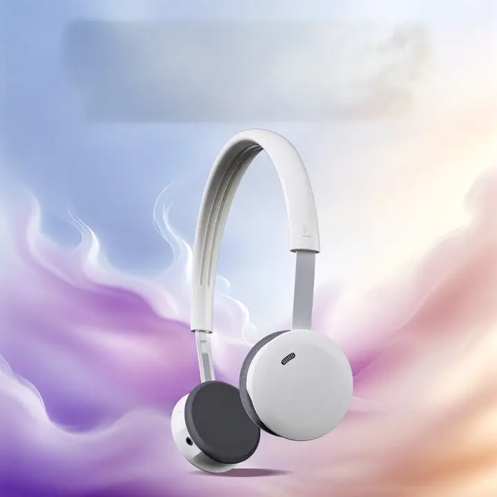 軽量コンパクトなワイヤレスBluetoothヘッドフォン【ゲーミング・マイク付き・二合一】