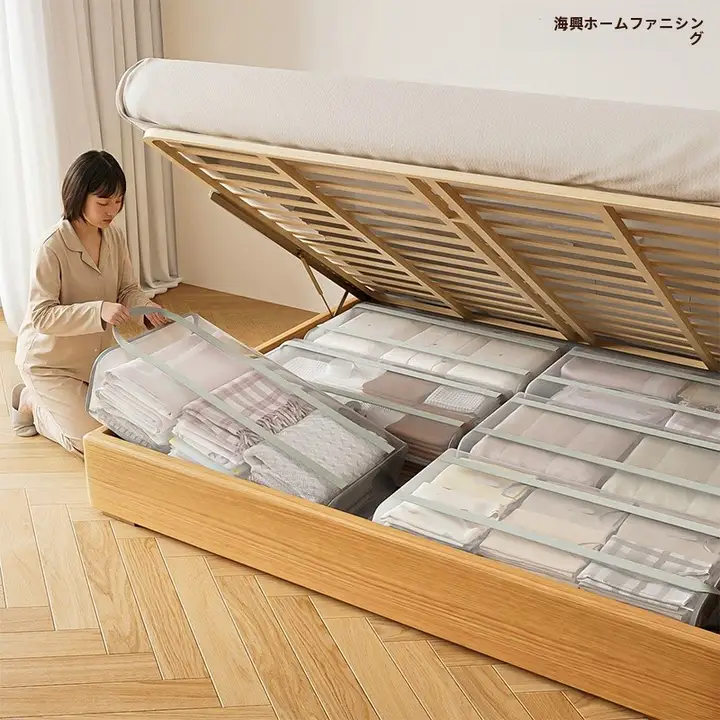 床下収納ボックス【大容量・防湿・平型デザイン】