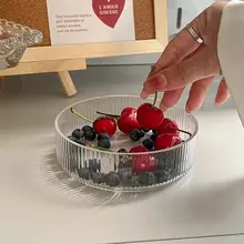 ストライプガラスボウル【アイスクリーム・デザート・フルーツ・朝食用】