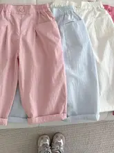 子供用 夏用軽量カジュアルパンツ【ワイドレッグ・フィット・防蚊】