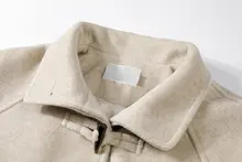 デザイン性のあるウールコート【秋冬用・厚手・小柄対応】