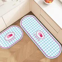 吸水性に優れたキッチンマット【油汚れ対策・汚れに強い・レザーのような拭き取り可能】