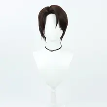 BLEACH ブリーチ コスプレウィッグ【藍染惣右介・茶色・キャラクター】
