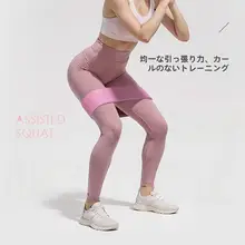 freeloop ヒップトレーニング用エクササイズリング【女性用・抵抗バンド・スクワット用】