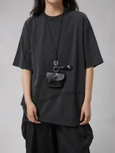 ミニバッグ イヤホンケース コインケース コンパクト ダーク系 個性的 首掛け 斜め掛け ショルダー 小銭入れ