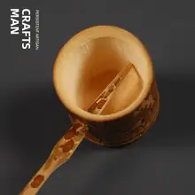 手作りの竹製茶水用スプーン【長柄・茶道用】