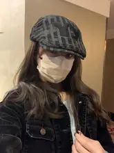 ハンチング帽 レディース チェック柄 ヴィンテージ 韓流 インスタ映え 着回し おしゃれ 春 秋