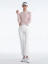 PGAゴルフ レディース長袖Tシャツ【秋冬用・質感のある素材】