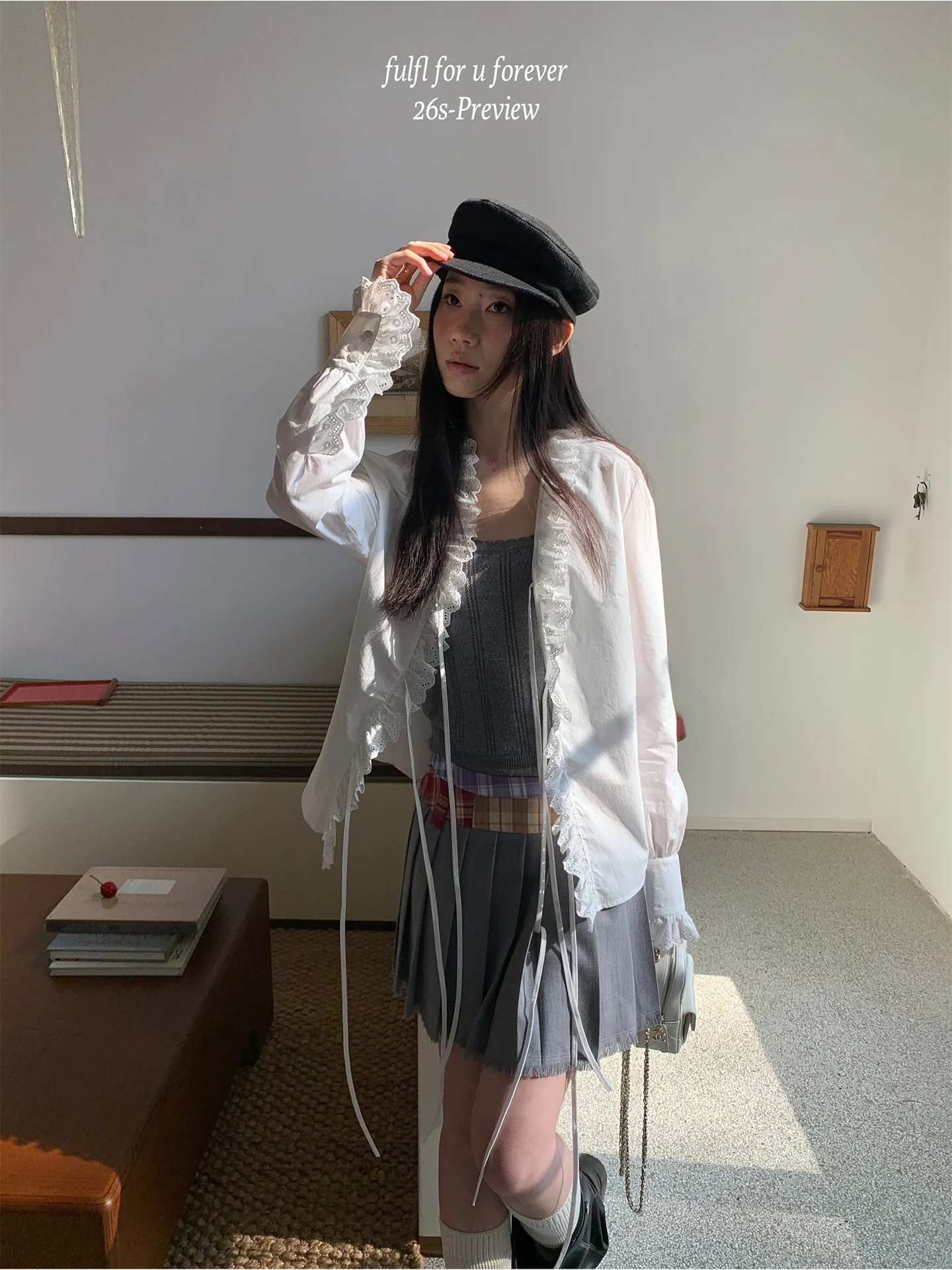4月に大学生が着るべき服の種類は？学院風の半袖シャツとチェック柄スカートがベストな理由