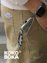 KOKOBOKA タイ原色合金製 7MM ミニアウトドアイベント用 スマートフォン用ストラップ【車の鍵・AirPods・カメラ用防丢紐・水筒チェーン】