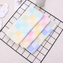 柔らかいオーガニックコットン製 新生児用フェイスタオル【男の子・女の子用・バスタオル・洗顔用】