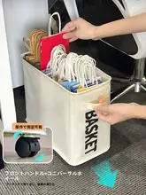 便利な収納カート【移動可能・オフィス下収納用・ショッピングバッグスタンド】