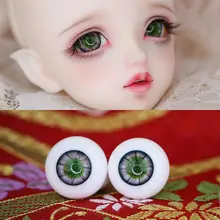BJDドール用高品質ガラスアイ【白色・多サイズ対応】
