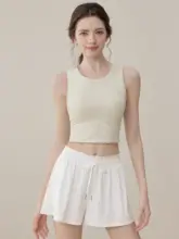 女性用 ヨガウェア【美背デザイン・フィット感抜群・ランニング対応・穴あけ不要】