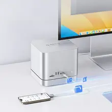 Orico Mac Studio対応の多機能ハブ【拡張ドッキングステーション・マルチスクリーン表示】