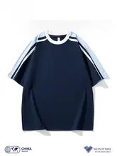 配色ラグラン袖半袖Tシャツ【ユニセックス・夏用・フィット・カジュアル】