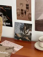 ヴィンテージ風 壁面装飾カード【インテリア用・雑誌風・フォトプロップス】
