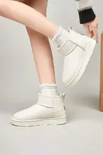 Warrior 防水冬用レディースブーツ【加厚の皮面・暖かな裏地】