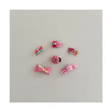 ベビーヘアクリップ キッズ ガールズ 産毛用 髪に優しい 安全 可愛い 夏 パッチン留め ヘアアクセサリー
