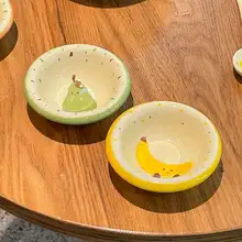可愛らしいデザインのハムスター用食器【防翻・固定可能・大容量】