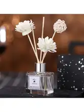 天然香材使用のアロマディフューザー【干花・サンダルウッド・空気清浄】