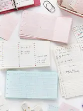 三つ折り活ページ用リフィル【M5対応・カラフル両面印刷・メモリストデザイン】