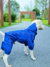 ペット用防水犬用レインコート【春夏用・チワワ・ビションフリーゼ・テディベア向け・カラフル】