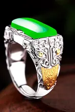 925シルバー製 ストーン用リング【角型・空托・蜜蝋・ターコイズ対応】