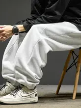 春季向け 加フリース メンズストリートウェア【重厚感のあるデコンストラクションデザイン・リブウエスト・ジョガーパンツ】