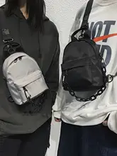 日本の原宿ストリートチェーンスモールバッグ