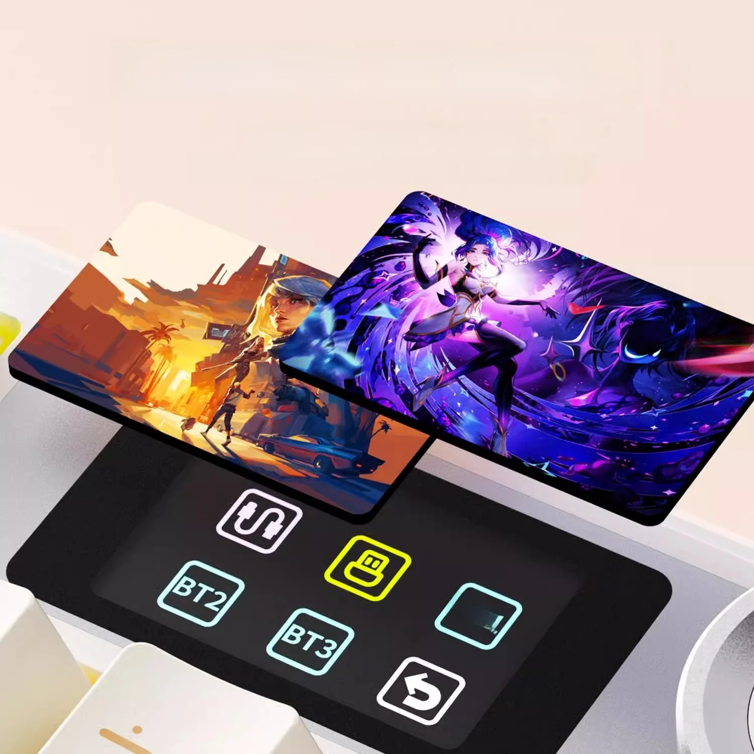 タマイズ可能なワイヤレスゲーミングキーボードとマウスセット：ブルートゥース3モード対応の実用性と使い分け