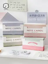 付箋 インデックスカード 単語カード スケジュールメモ おしゃれ インスタ映え 糊なし 文具