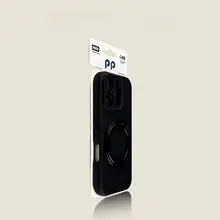 360度回転マグネット吸着スタンド【卵石グレー・スマートフォンケース対応・滑らかなシリコン素材】