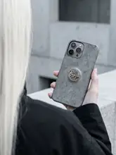 スマホケース iPhone 17 18 16 Pro Max 対応 レザー メタル ギア ハンドメイド スチームパンク ヴィンテージ 彼氏 プレゼント
