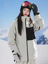 カラフルなデザインのスノーボードジャケット【耐摩耗性・男女兼用】