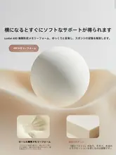 LUOLAI 記憶泡綿の頚枕【慢回復・学生用・寝具】