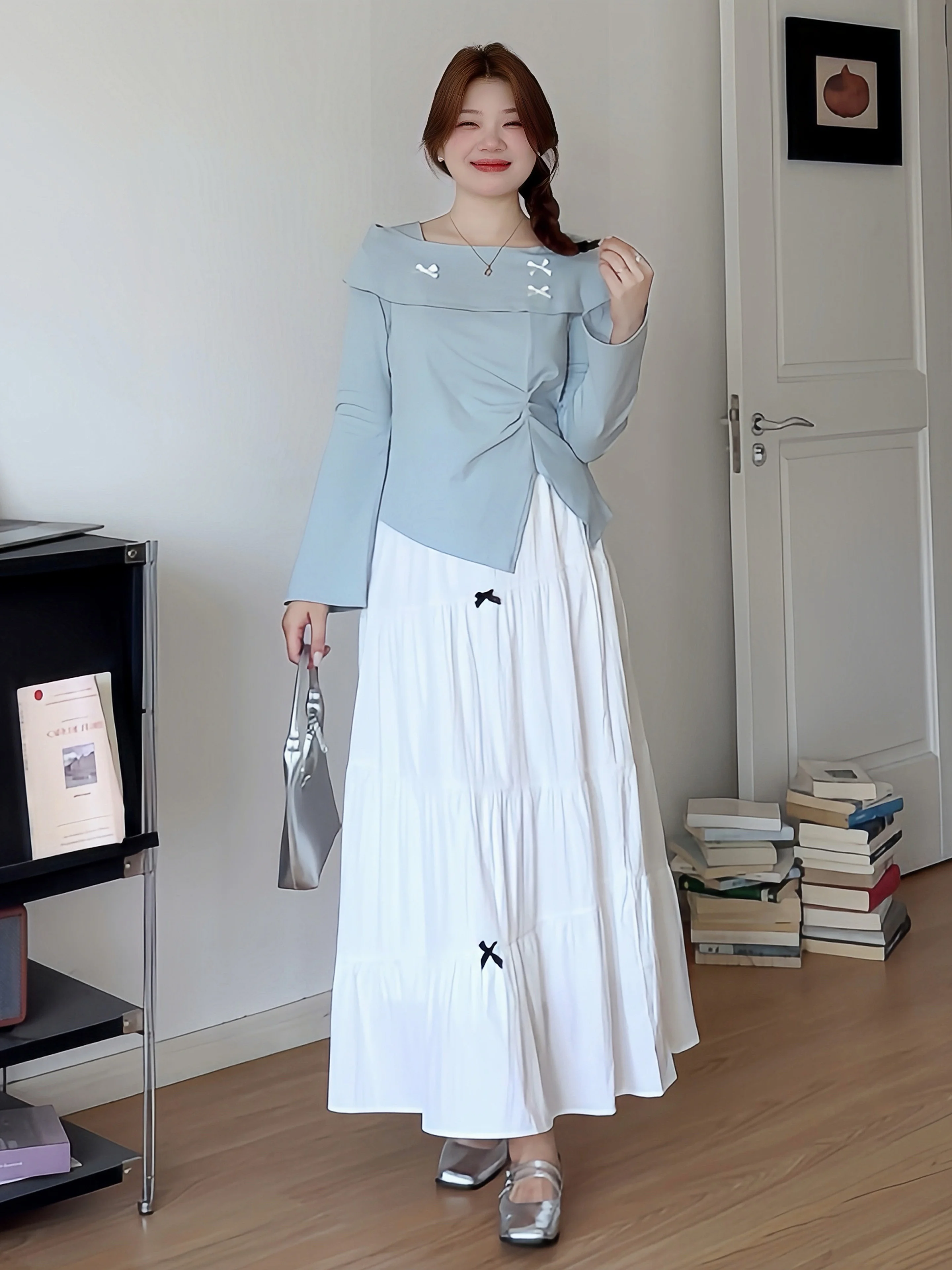 30代女性が春に着る「きれいめ」コーデで悩むなら、マシュマロ体型にぴったりのセットアップは？