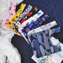 丸型 和風 夏用 ウエストバッグ【DIY素材キット・裁断不要・布製】