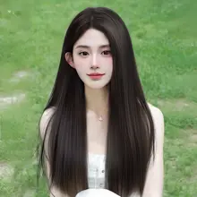 軽量で自然なボリュームアップ！片付け簡単なロングウィッグ【女用・ハイポニーテール・無痕デザイン】